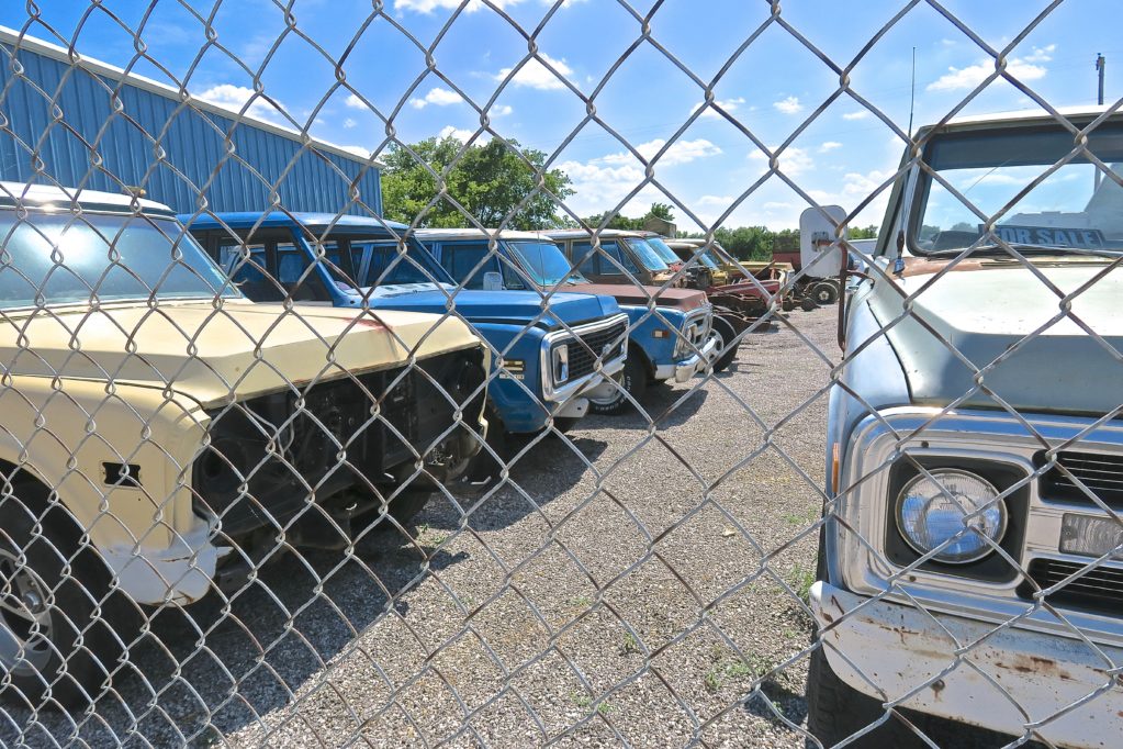 It’s Only 67 to 72 Chevy ‘Action Line’ Trucks at Green’s in Cameron, TX