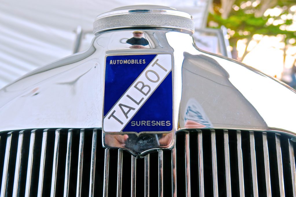 Talbot-Lago 1938 Worldwide Auctions Pacific Grove emblem