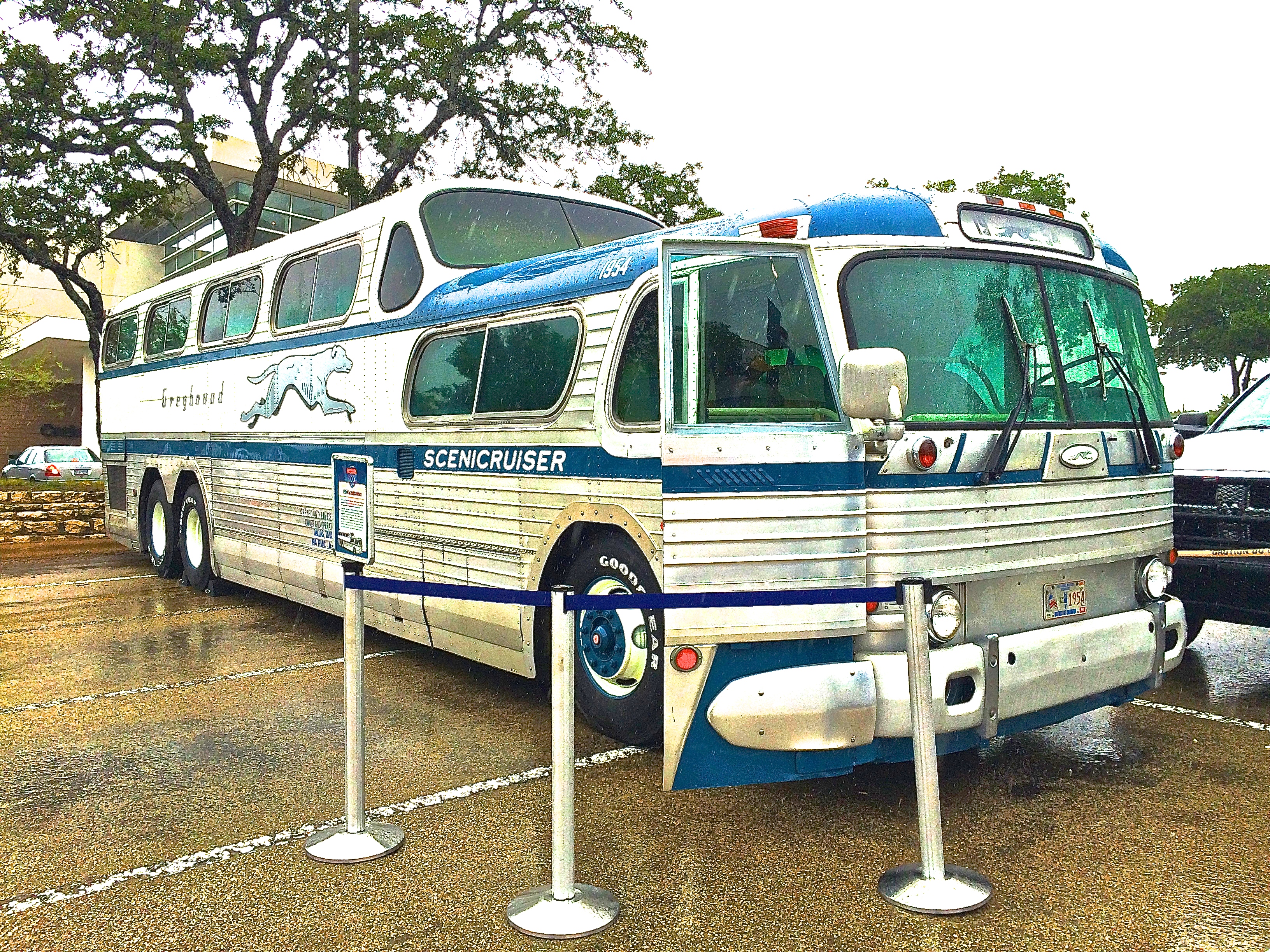 Vintage 1954 Greyhound Scenic Cruiser in N. Austin