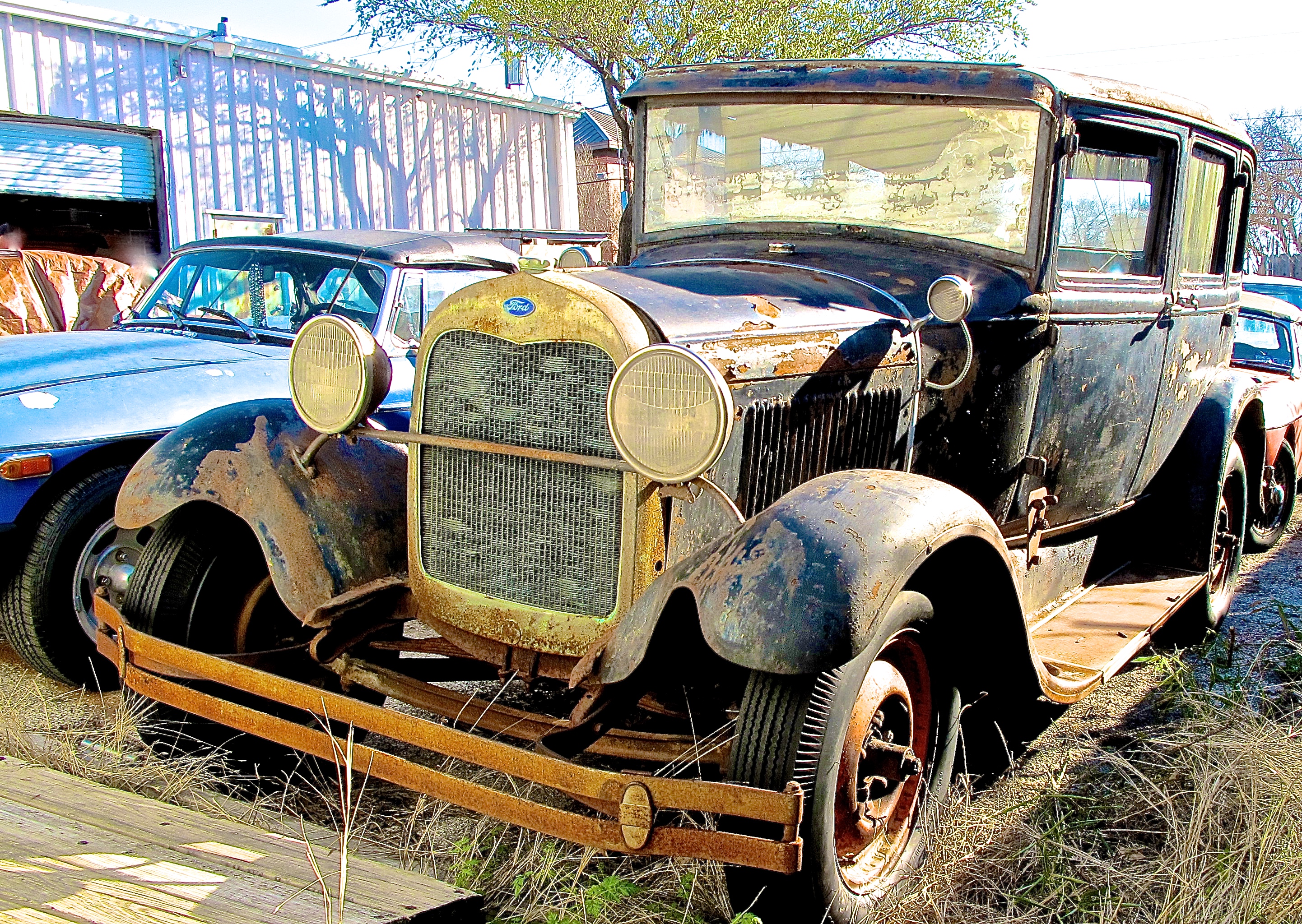 1929 Ford Model A Deluxe Sedan in N. Austin