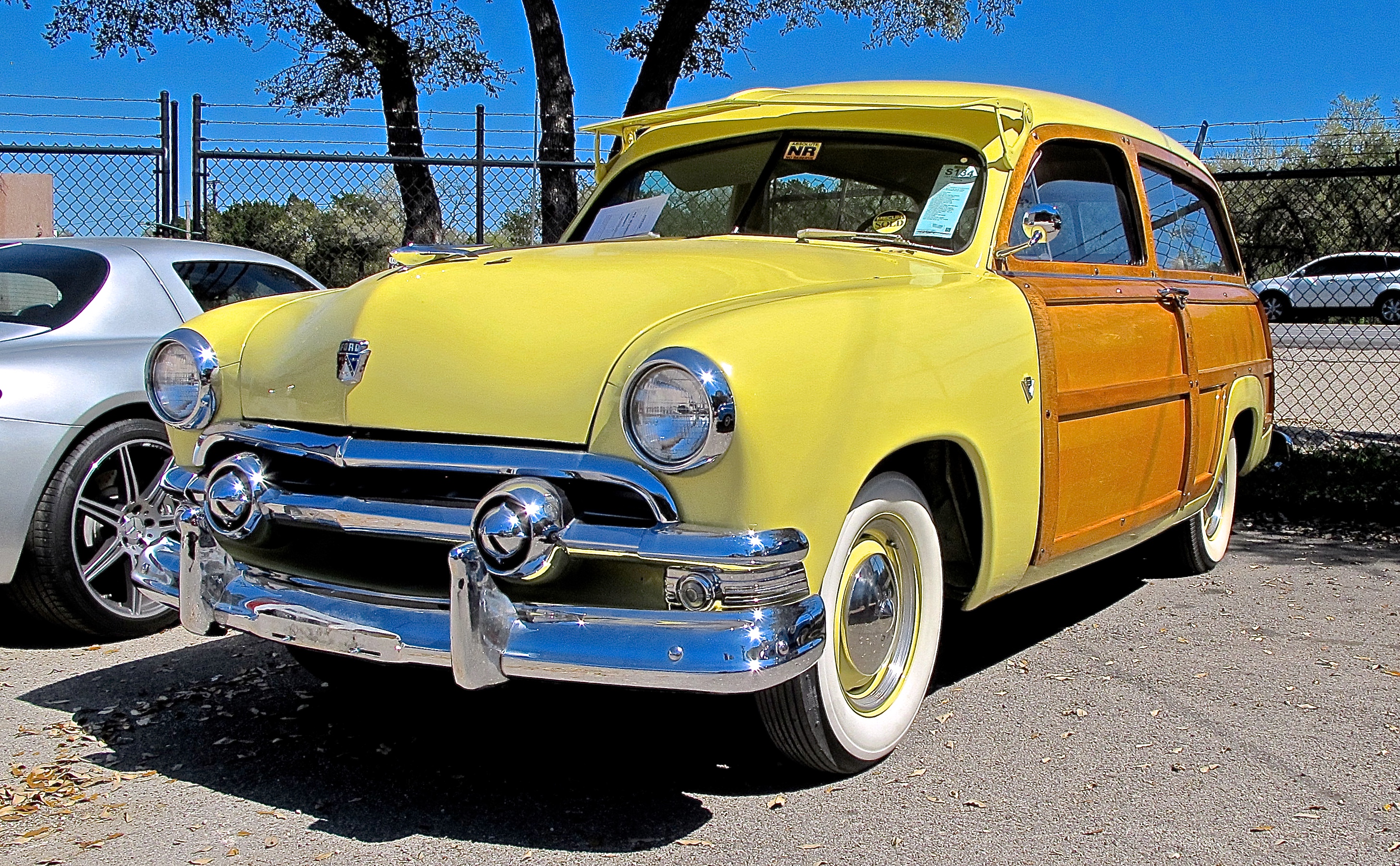 1951 Ford Country Squire Woody Wagon in NW Austin.