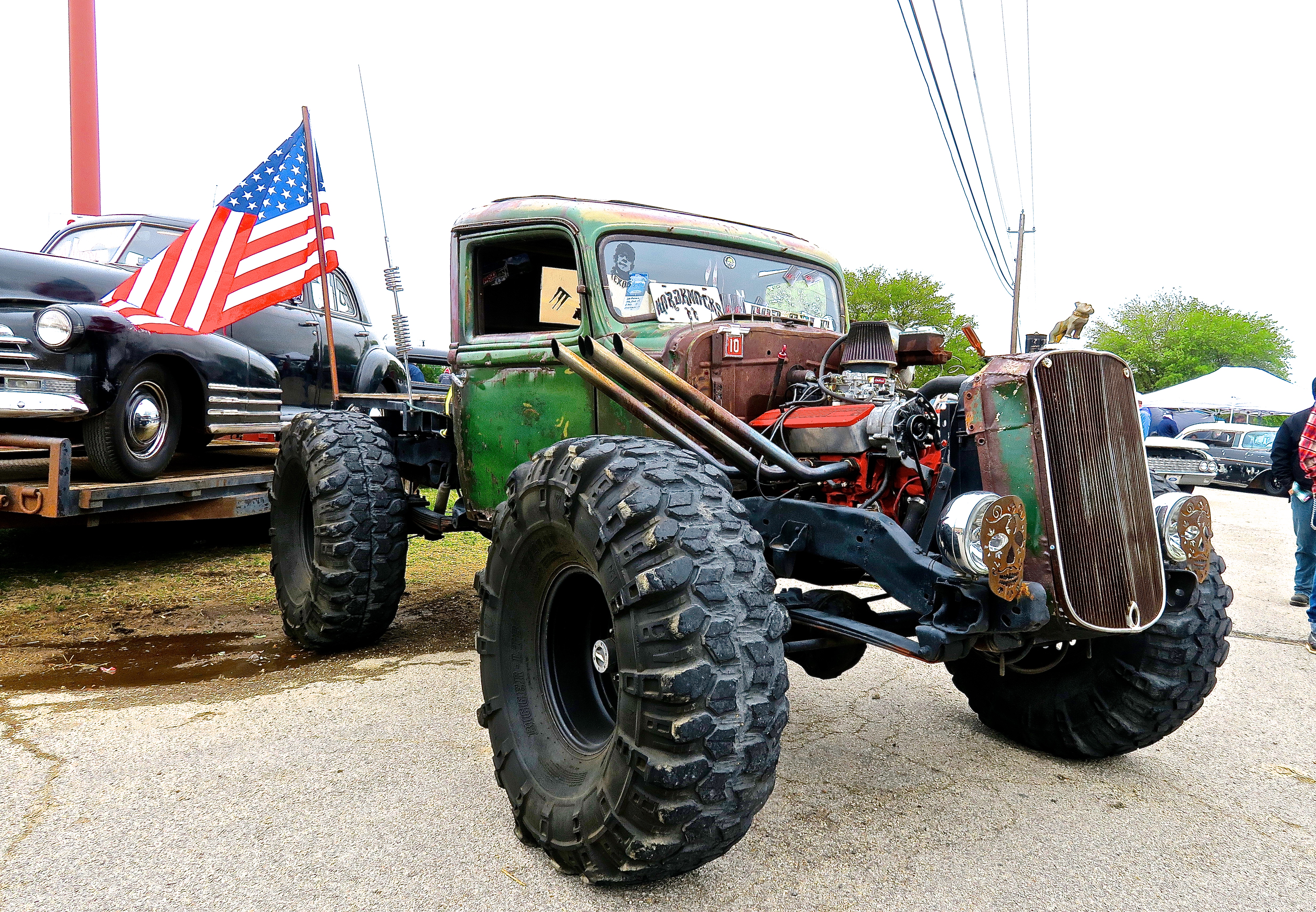 Cool Rat Rod Truck at Lonestar Round Up